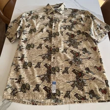 Vintage Marc Ecko Shirt Men's L The Blue Rhino Exhibit Graffiti Art Style Rare