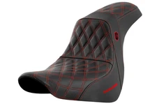 (OPEN BOX)  SADDLEMEN 0802-1595 SC81829RED Pro Series SDC Performance Grip Seat