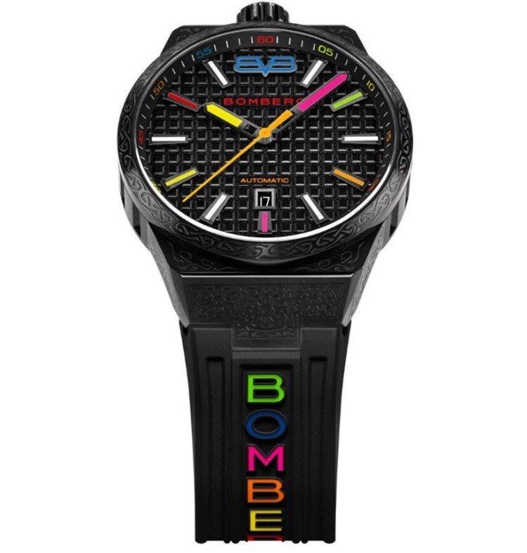 Bomberg / Bolt-68 New Auto Metropolis Chroma Black BF43ASS.12-9.12