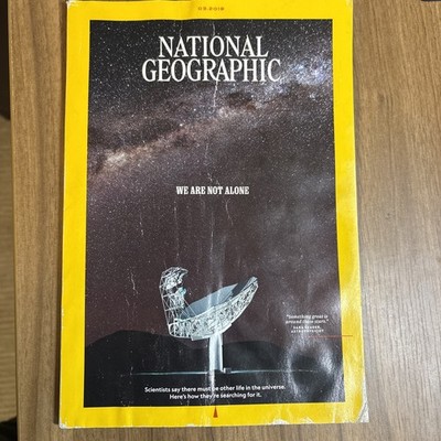 NATIONAL GEOGRAPHIC MARCH 2019 - WE ARE NOT ALONE