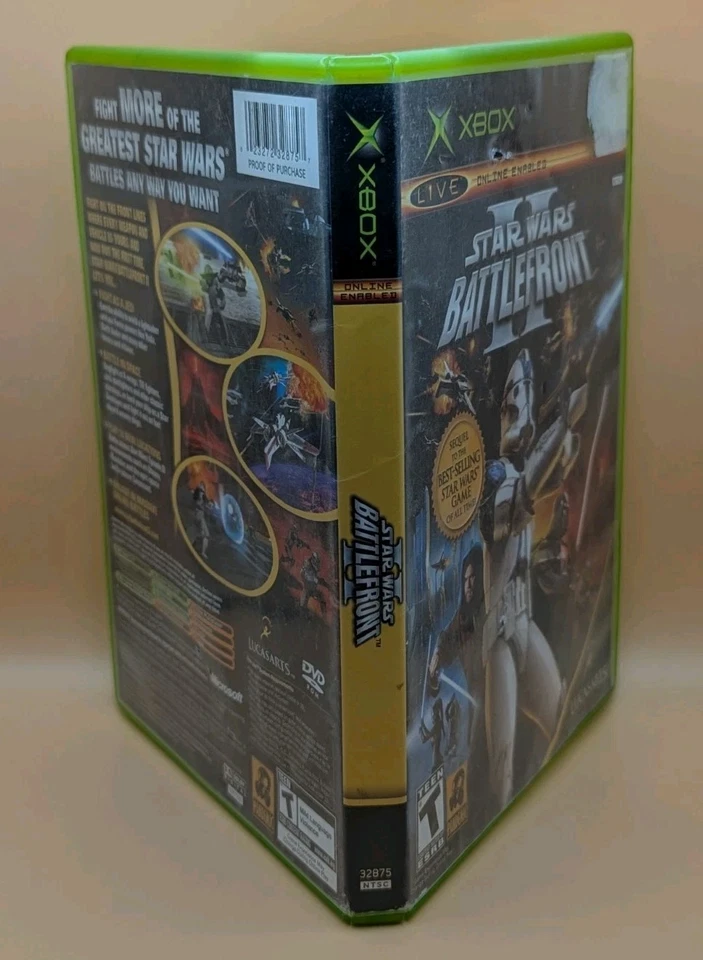 Star Wars: Battlefront II (Microsoft Xbox) Does Not Include Manual/NOT TESTED - Image 3 of 4