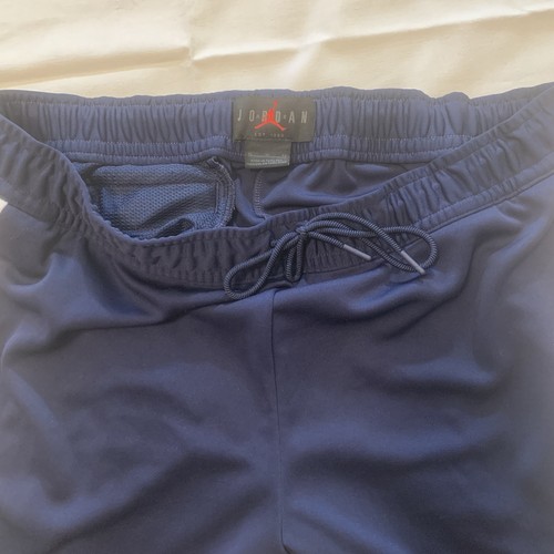 Nike Jordan Jumpman Herren XL Training Fitnessstudio Trainingshose marineblau/weiß Basketball gebraucht, in einwandfreiem Zustand - Bild 7 von 11