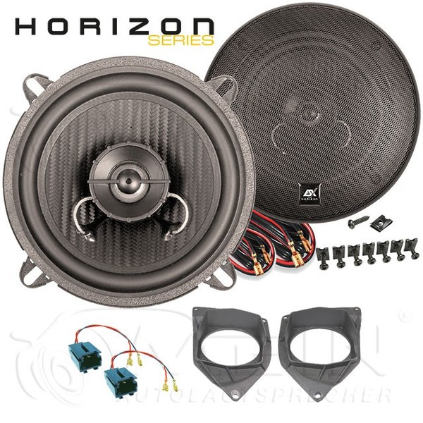 ESX Auto Lautsprecher FüR Citroen C3 2002-2005 Heck Hinten 2-Wege 150W 130 #ARZ4-image