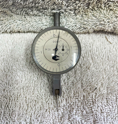 Compac Geneve M31 Lever Dial Test Indicator .0001  Swiss Made - No Case
