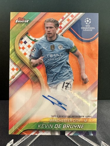 Kevin de Bruyne Golazo Topps Chrome UCC 2024-25 Manchester City GZ-29