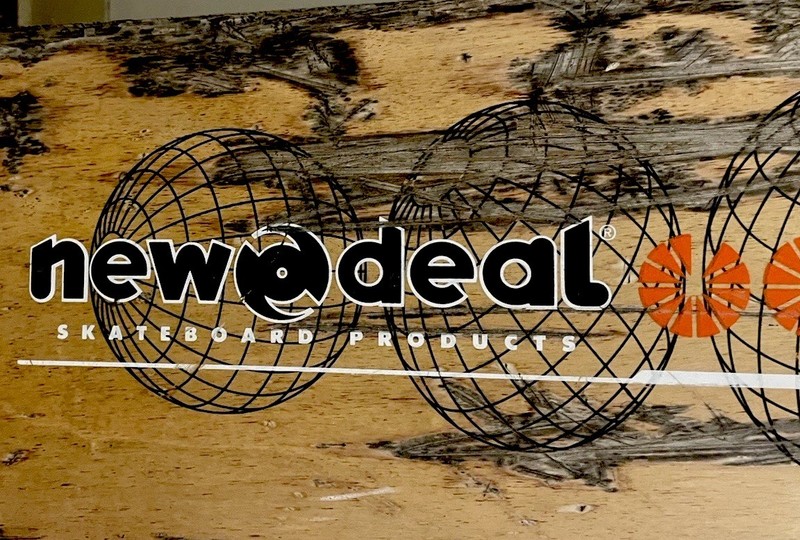 New Deal Worldwide Long Skateboard.