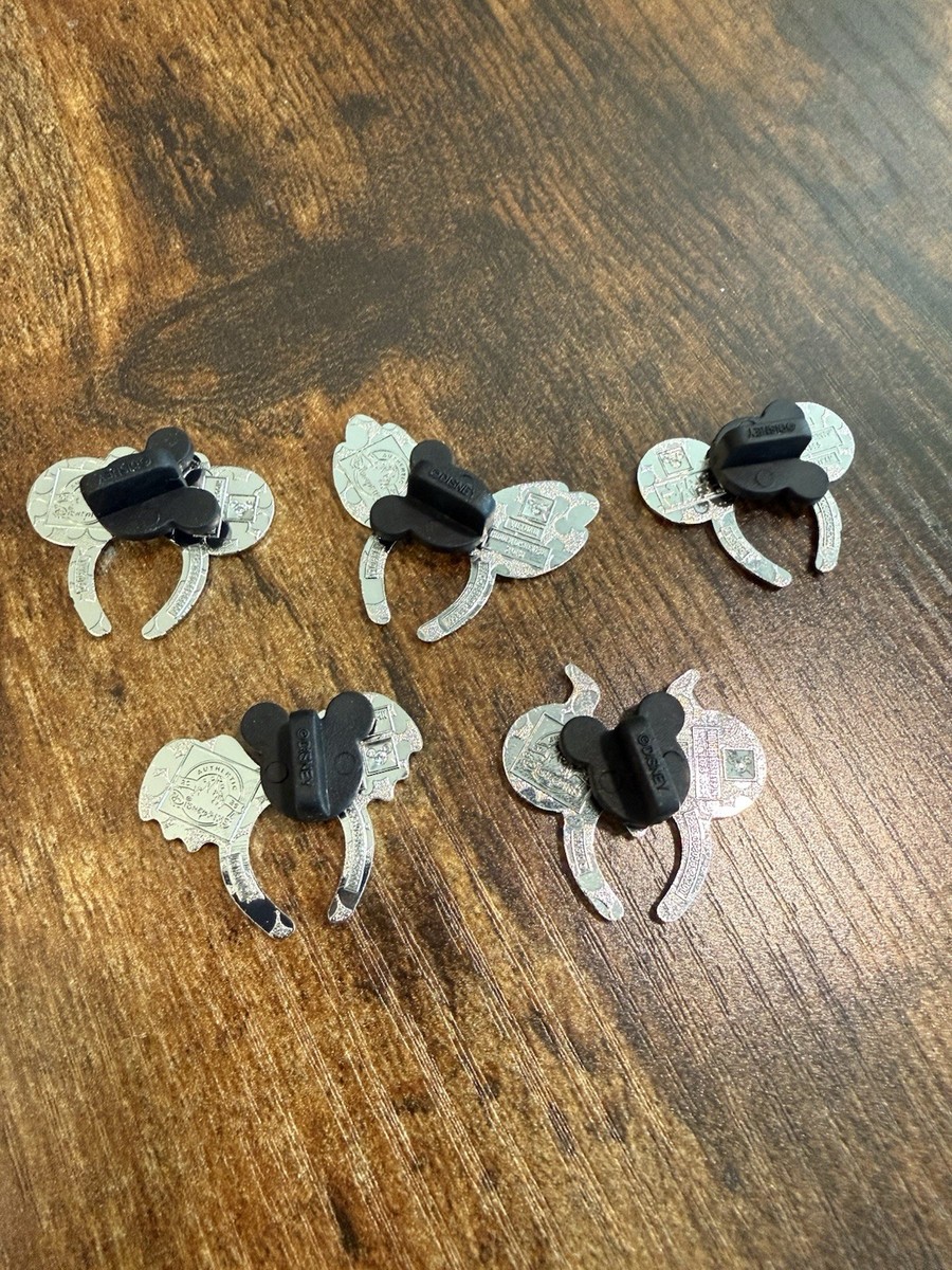 2026 Disney WDW Hidden Mickey Ear Headbands Wave A Trading Pin Set