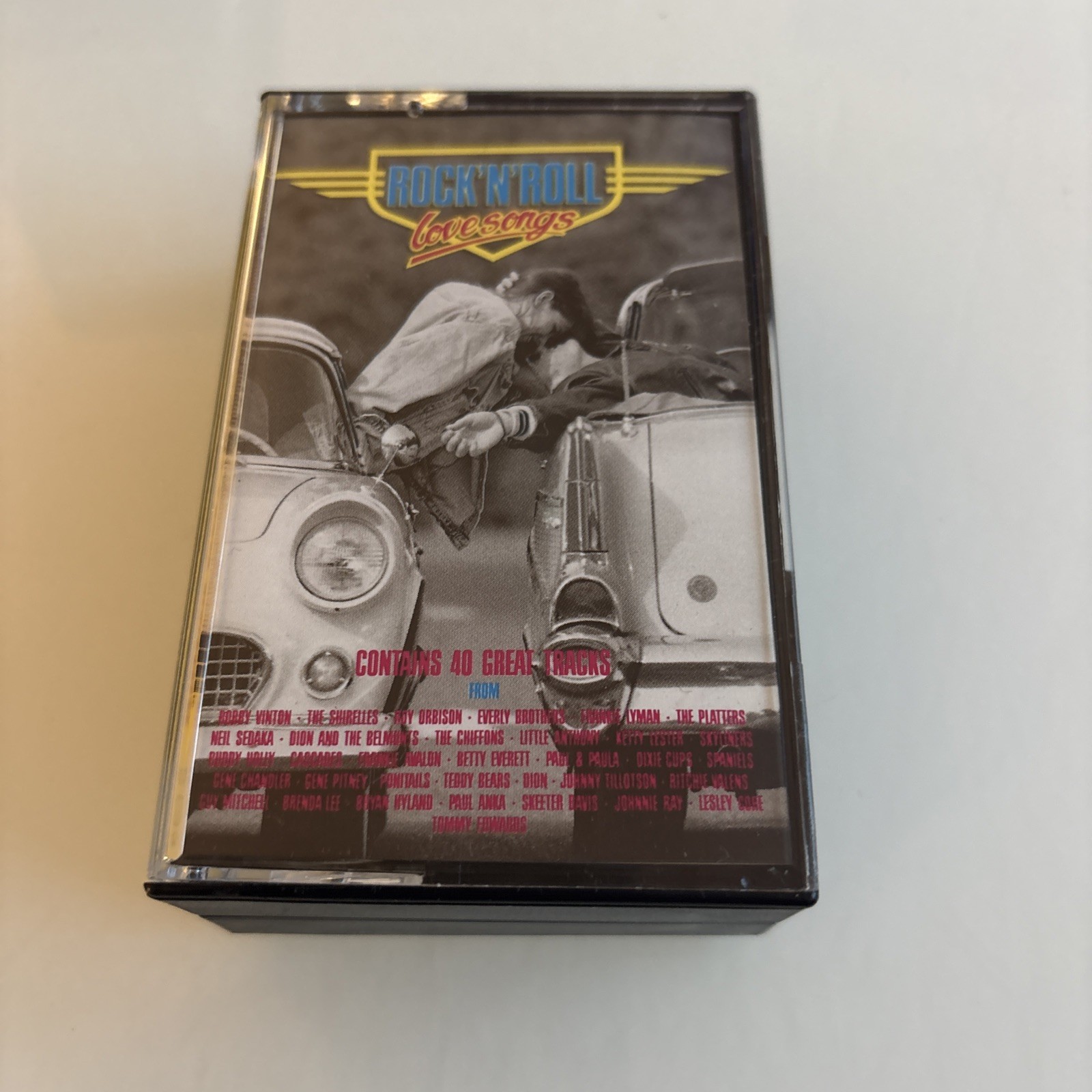 ROCK 'N' ROLL LOVE SONGS - DOUBLE  CASSETTE TAPE - Tested & VGC