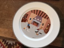 Grande assiette Villeroy et Boch – Décor « Naïf » de Laplau – N° 5