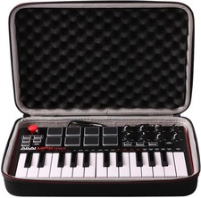 LTGEM Case Compatible with Akai Professional MPK Mini MK3 / MPK Mini Play MK3 25