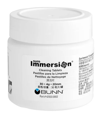 #ad New Genuine Bunn 42933.0002 30 Count 4 Grams Sure Immersion Cleaning Tablets $21.99