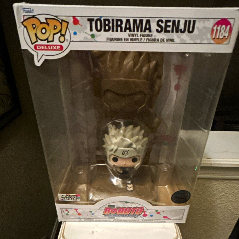 Funko Pop! Deluxe Tobirama Senju Boruto Vinyl Figure Boxed #1184