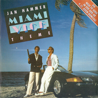 7'' JAN HAMMER - Miami Vice Theme [Ungespielt - MINT]