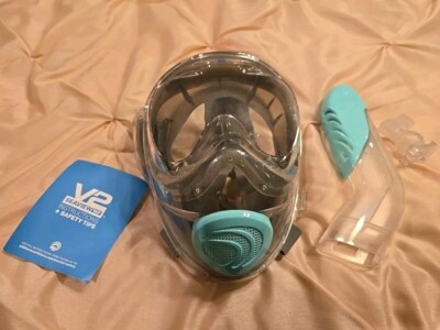 Wildhorn Outfitters Seaview 180° V2 FullFace Snorkel Mask, Small - Used Once