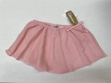 New MOR T Kids Girls Dance Skirt Pink Color Size M 8/10 Dancewear Sheer