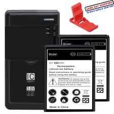 High Capacity 1520mAh Battery or Universal USB Charger for Alcatel GO FLIP 4044V