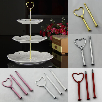 2/3 Tier Cake Stand Plate Handle Fitting Hardware Rod Stand Holder Cake  Handles