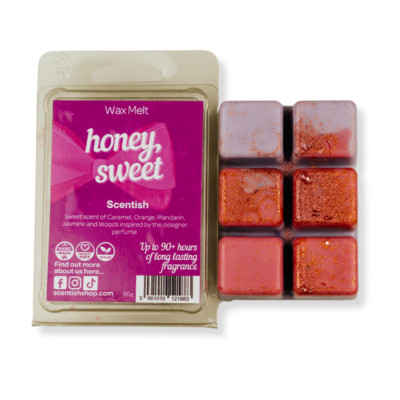 Sojawachs Schmelz Honig süße schwarze Johannisbeere Pfirsich Mandarine Duft rot lila