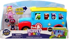 Disney Jr Muppet Babies - Friendship School Bus - 2 Figures w/ Lights & Sounds