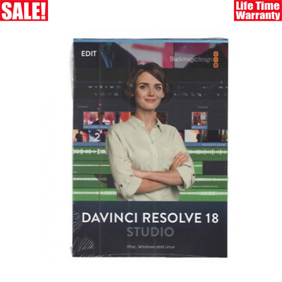 DaVinci Resolve Studio 18 Color Grading Software for BMD DaVinci Resolve Micro