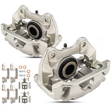 2x Rear Brake Calipers w/ Bracket for Chevy Silverado 1500 Sierra 1500 Cadillac