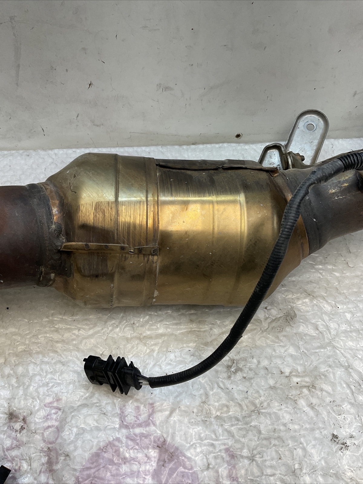 14-16 MASERATI GHIBLI 3.0 LEFT DRIVER SIDE EXHAUST MANIFOLD DOWNPIPE
