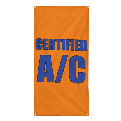 Vertical Vinyl Banner Multiple Sizes Certified A C Business Outdoor