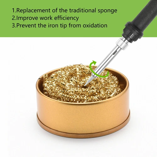 Lötkolben Set Lötset Lötstation Temperatur Einstellbar Soldering Iron Wire Kits - Bild 5 von 22