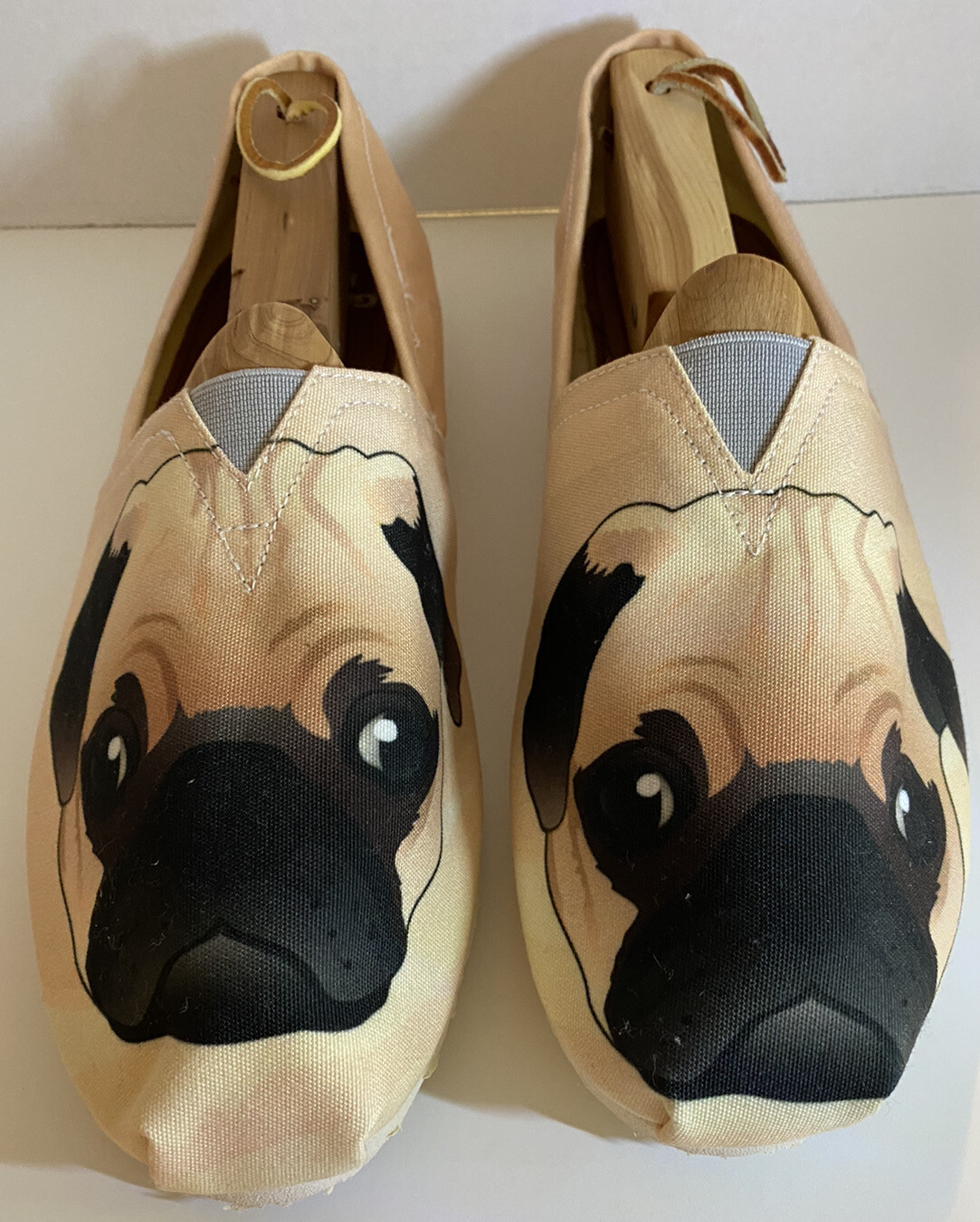 Groove Bags & Custom Kicks Pug Face Casual Shoe Sz11W… Gem