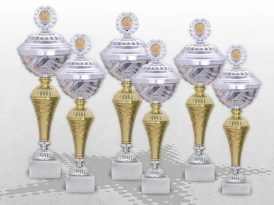 VEREINSSTORE 6er Pokalserie Pokale StarLight mit Gravur günstige preiswerte Pokale kaufen