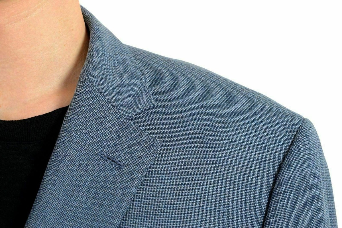 Blazer Homme Hugo Boss Johnston3 - 100% Laine, 3 Boutons, Taille 46R (IT 56R) - Neuf Avec étiquette