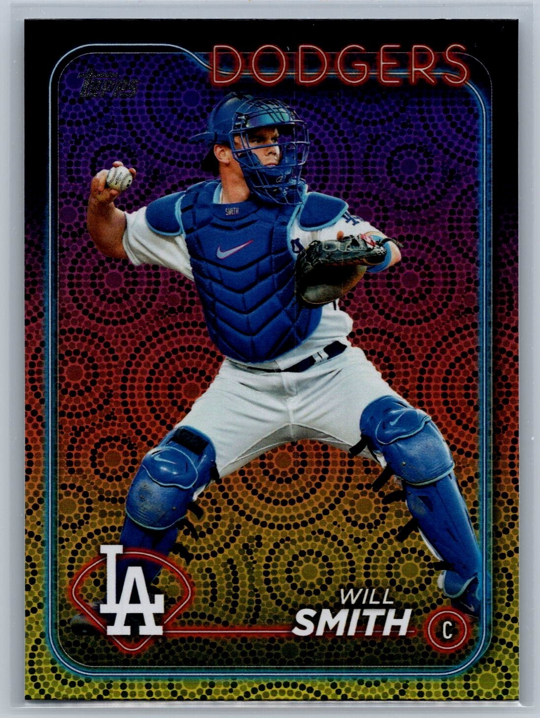 2024 Topps Series 2 Holiday #622 - Will Smith - Los Angeles Dodgers