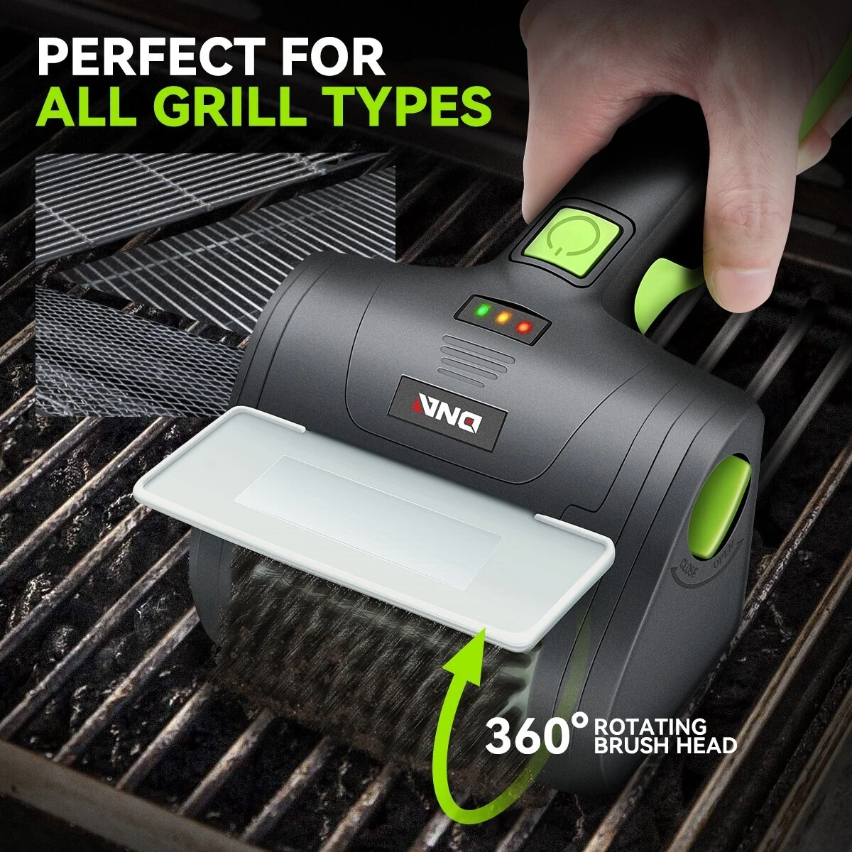 Electric grill clearance brush