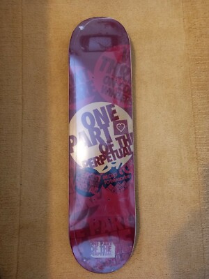 BLUEPRINT ''PERSIST PERPETUATE PREVAIL'' SKATEBOARD DECK ZERO/SHORTYS/PANIK/UK