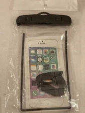 NEW Waterproof Cell Phone Case Pouch Dry Bag Underwater Cover Universal Black