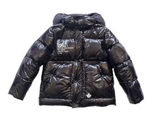 Dsquared2 giubbotto piumino oversize 14 anni DQ04BJ nero lucido