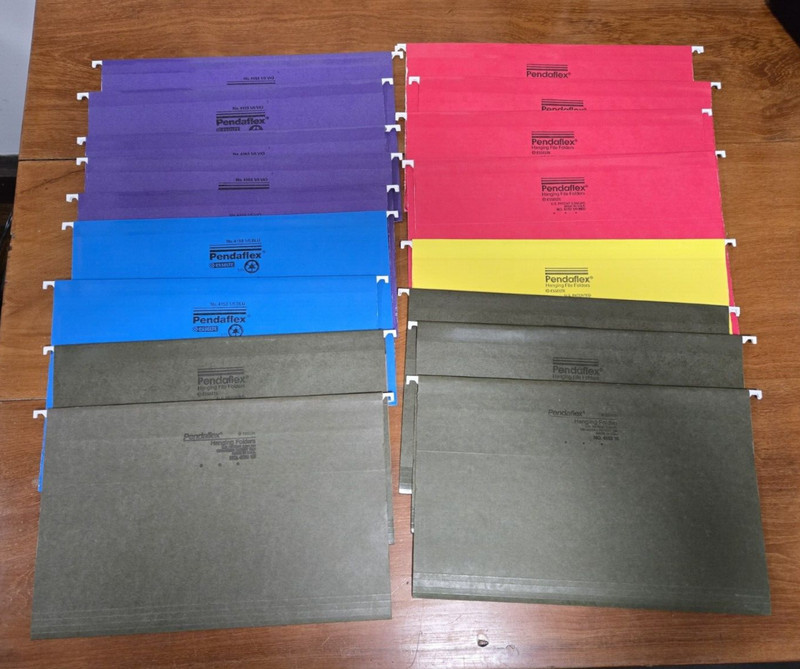 Pendaflex Hanging Legal File Folders – Esselte – 4153 – 1/5 cut – lot of 17