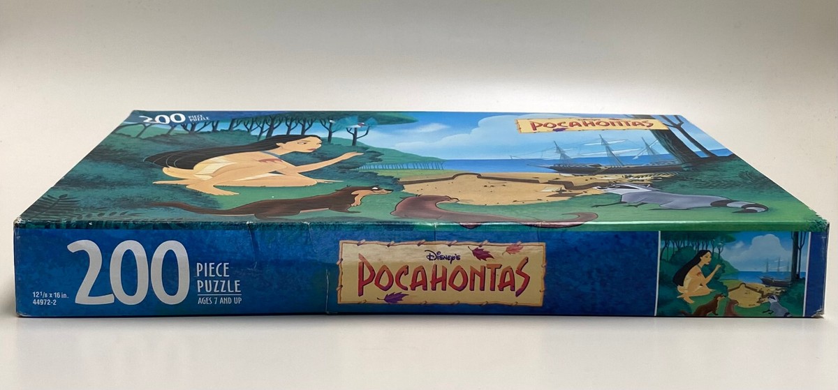 Pocahontas Disney Puzzle, In Sealed Box 200 Pieces 1979 | eBay