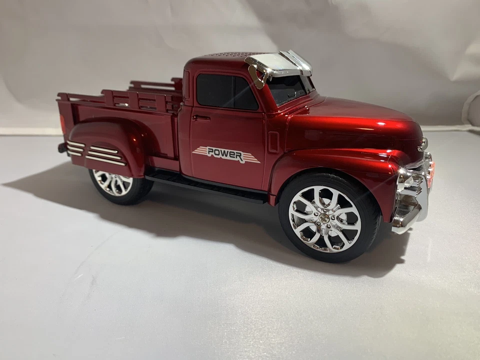 Red Loud Bluetooth Truck Speaker With FM Radio/Aux Inputs/USB Port/LED Lights. - Image 4 of 4