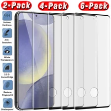 Full Cover Screen Protector Tempered Glass For Samsung Galaxy S24 Plus/S24 Ultra