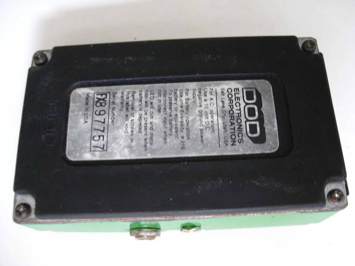 Vintage DOD FX25 Envelope Filter Guitar Effect Pedal USA | eBay