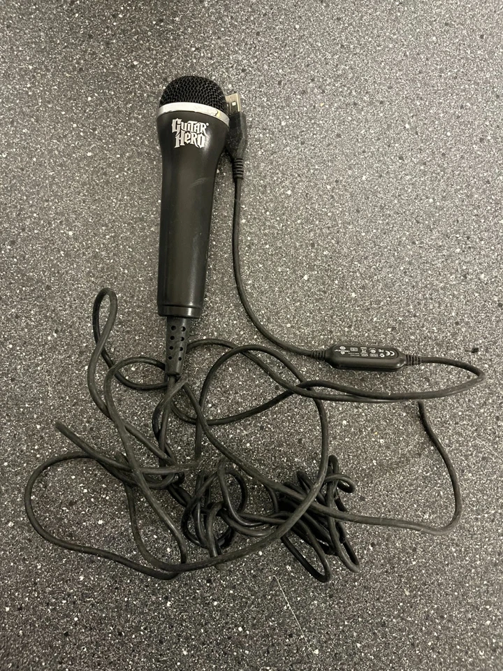 Guitar Hero USB Microphone for Wii, PS3, Xbox 360, PC - Wired USB Mic - Tested - Image 2 of 4