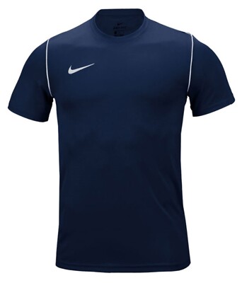 Nike Men Dri-Fit PARK 20 S/S Tee Shirts Training Navy Shirt Jersey