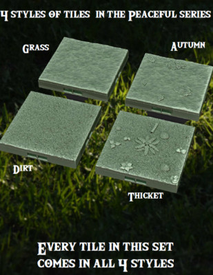 Peaceful Gardens - Pathfinder - Dungeons & Dragons - RPG - Tabletop-Terrain - 28