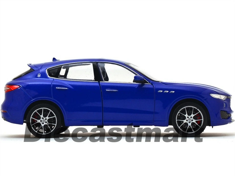 WELLY 24078 MASERATI LEVANTE SUV 1:24 DIECAST MODELO COCHE ROJO/AZUL NUEVO Foto 2 de 4