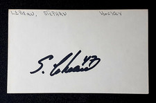 STEPHAN LEBEAU AUTHENTIC AUTOGRAPH / HAND SIGNED NHL HOCKEY SIGNATURE      51723