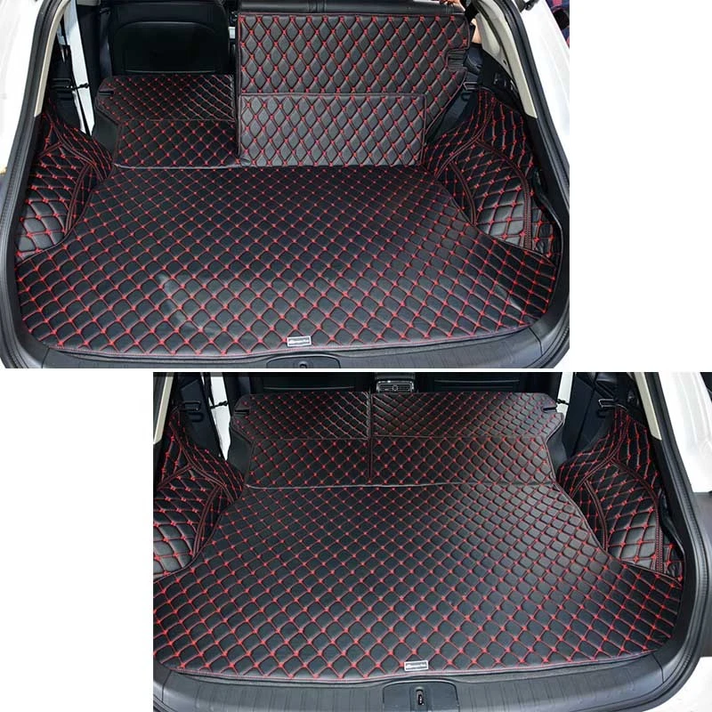 Trunk Cargo Protection Carpets PU Leather Boots Liner Pet Mats For Infiniti QX70 Foto 3 de 4