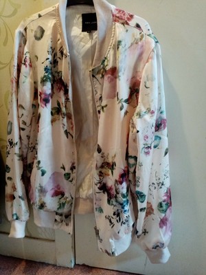 new look floral jacket
