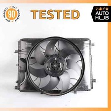 08-20 Mercedes R172 SLK250 C300 Engine Radiator Cooling Fan Motor Assembly OEM