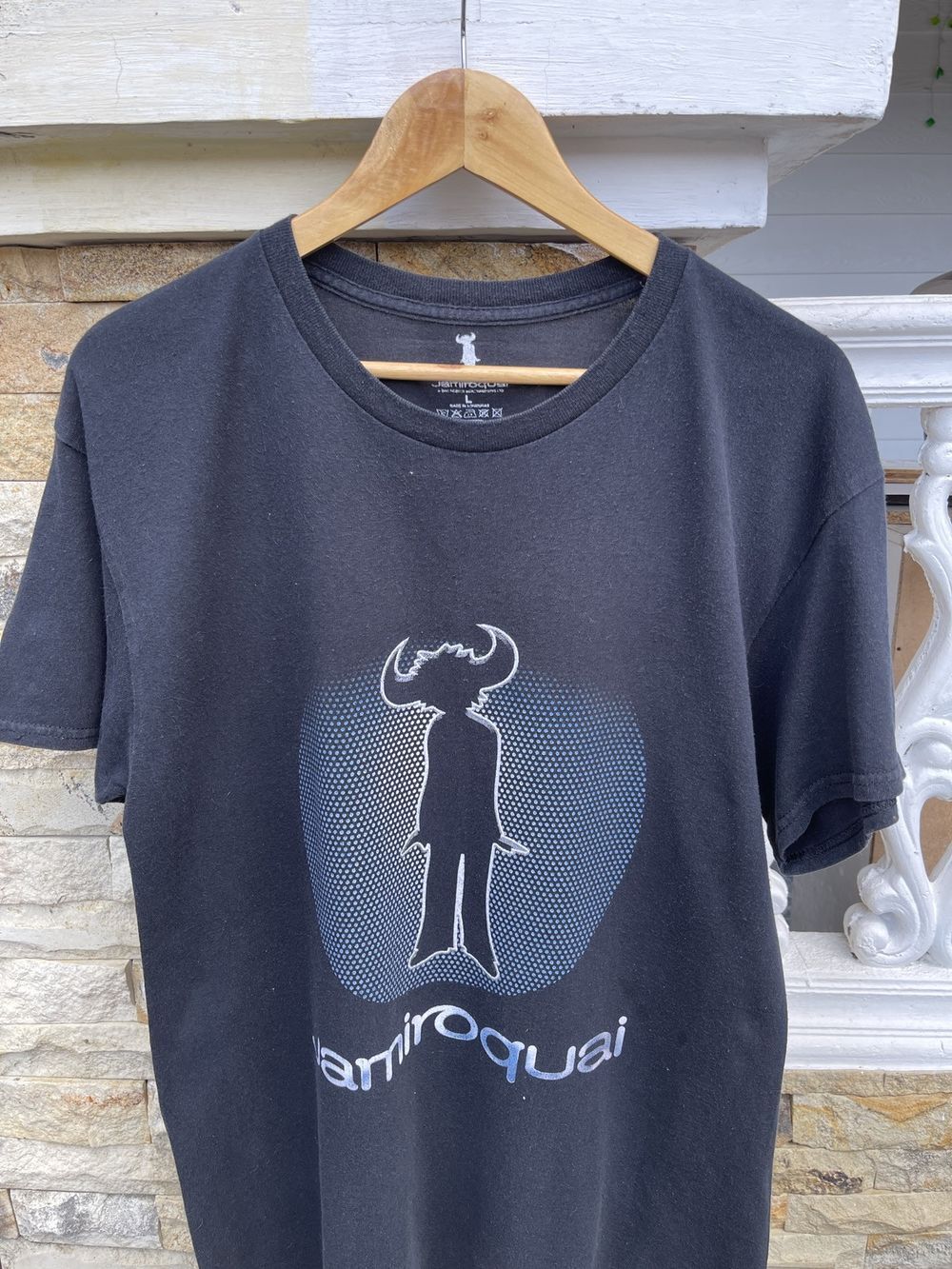 Jamiroquai Band T shirt, Rare Design Black Unisex Tshirt Reprint KH11785